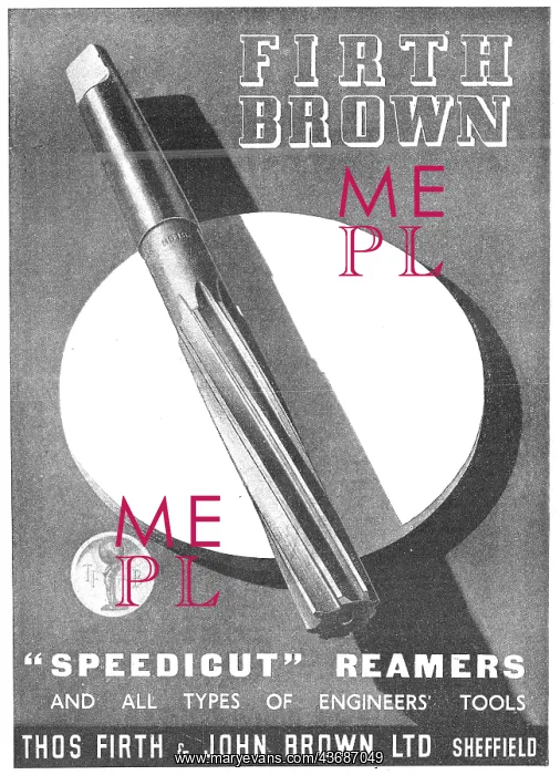 : Firth-Brown Machine Tools Speedicut Reamers : Firth-Brown Machine Tools Speedicut Reamers