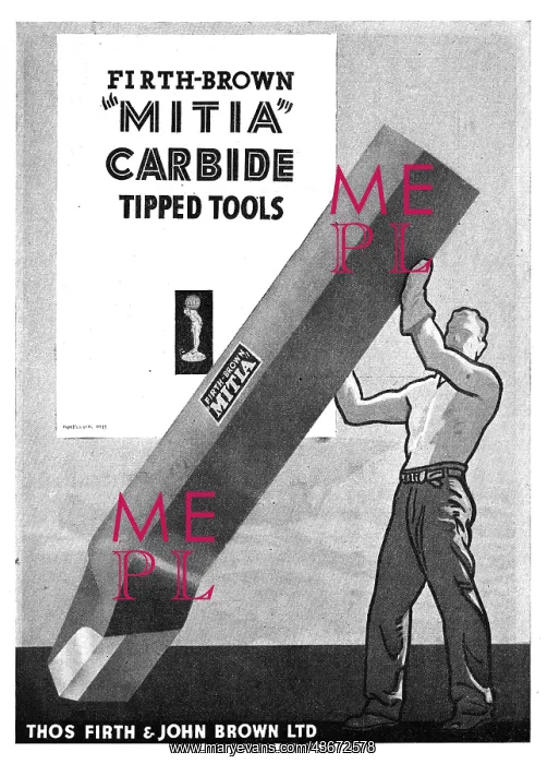: Firth Brown Mitia Carbide Tipped Machine Tools : Firth Brown Mitia Carbide Tipped Machine Tools