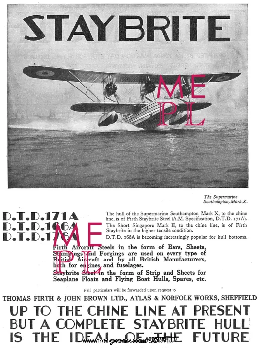 : Firth Brown Staybrite Aircraft Steels : Firth Brown Staybrite Aircraft Steels