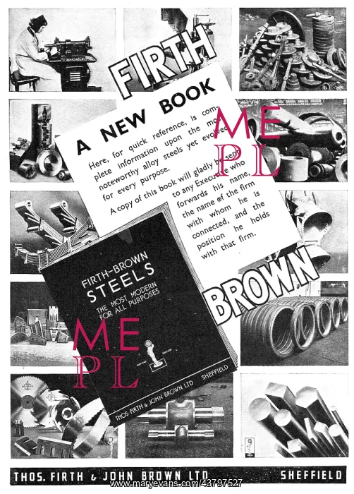 : Firth Brown Steels : Firth Brown Steels