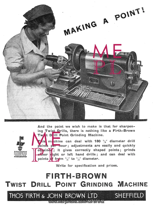 : Firth Brown Twist Drill Point Grinding Machines : Firth Brown Twist Drill Point Grinding Machines