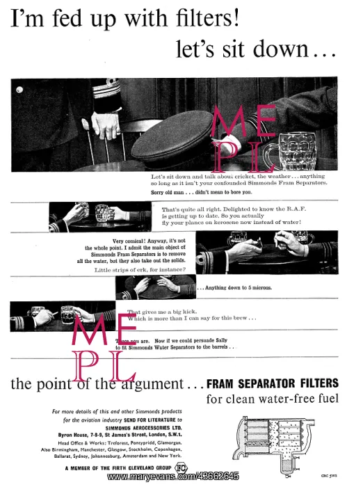 : Firth Cleveland Simmonds FRAM Separators : Firth Cleveland Simmonds FRAM Separators