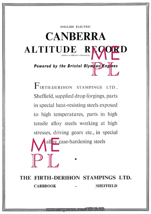 : Firth-Derihon Steel Stampings : Firth-Derihon Steel Stampings