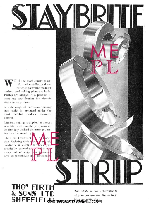 : Firth Staybrite Steel Strip : Firth Staybrite Steel Strip