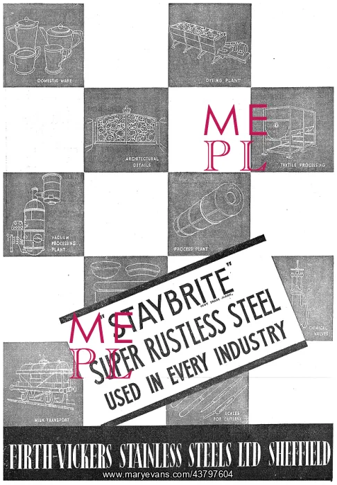 : Firth-Vickers Stainless Steels : Firth-Vickers Stainless Steels