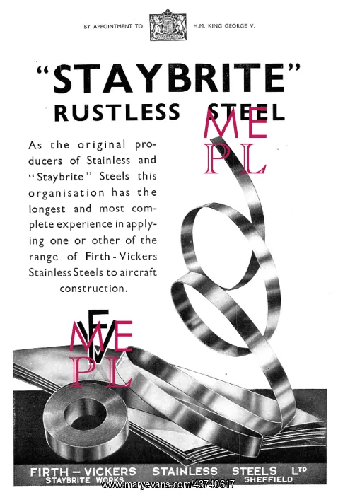 : Firth-Vickers Stainless Steels - Staybrite : Firth-Vickers Stainless Steels - Staybrite