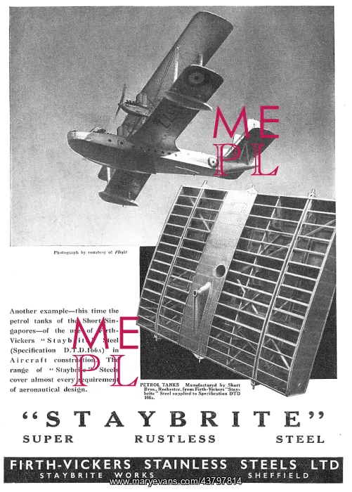 : Firth-Vickers Stainless Steels: Staybrite DTD 166a : Firth-Vickers Stainless Steels: Staybrite DTD 166a
