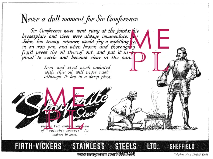 : Firth-Vickers Staybrite Stainless Steel : Firth-Vickers Staybrite Stainless Steel