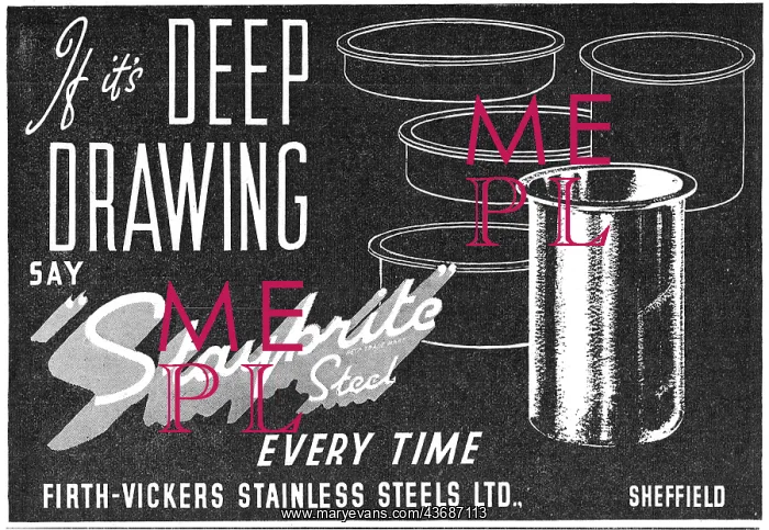 : Firth-Vickers Staybrite Stainless Steels : Firth-Vickers Staybrite Stainless Steels