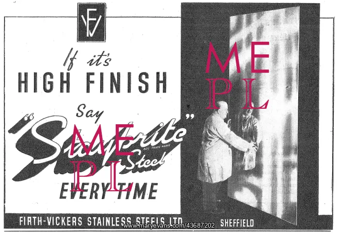 : Firth-Vickers Staybrite Stainless Steels : Firth-Vickers Staybrite Stainless Steels