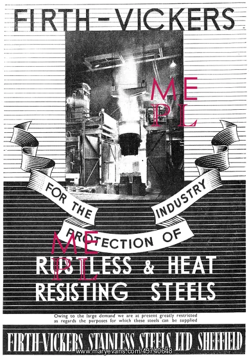: Firth-Vickers Staybrite Stainless Steels : Firth-Vickers Staybrite Stainless Steels