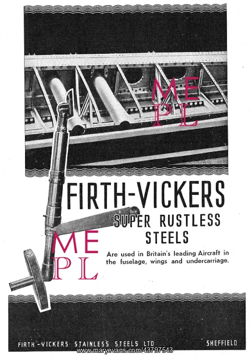 : Firth Vickers Super Rustless Steels : Firth Vickers Super Rustless Steels