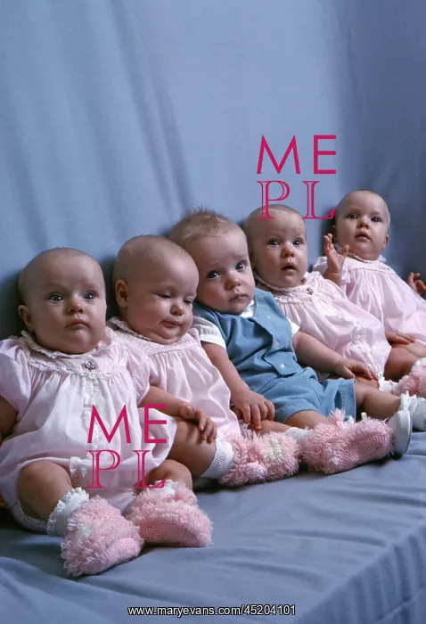  : The Fischer quintuplets, October, 1963. ?