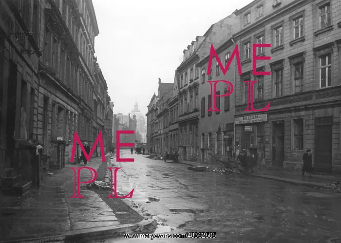 : Fischerstrasse in Berlin, 1943 : Fischerstrasse in Berlin, 1943