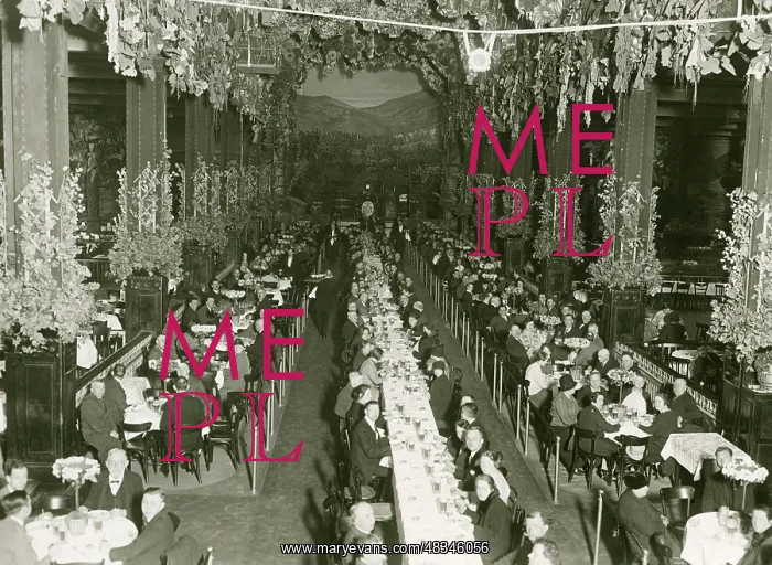 : Fish dinner, 1929-1932 : Fish dinner, 1929-1932