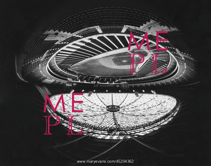 : Fish eye view of the Astrodome (aka The ? : Fish eye view of the Astrodome (aka The ?