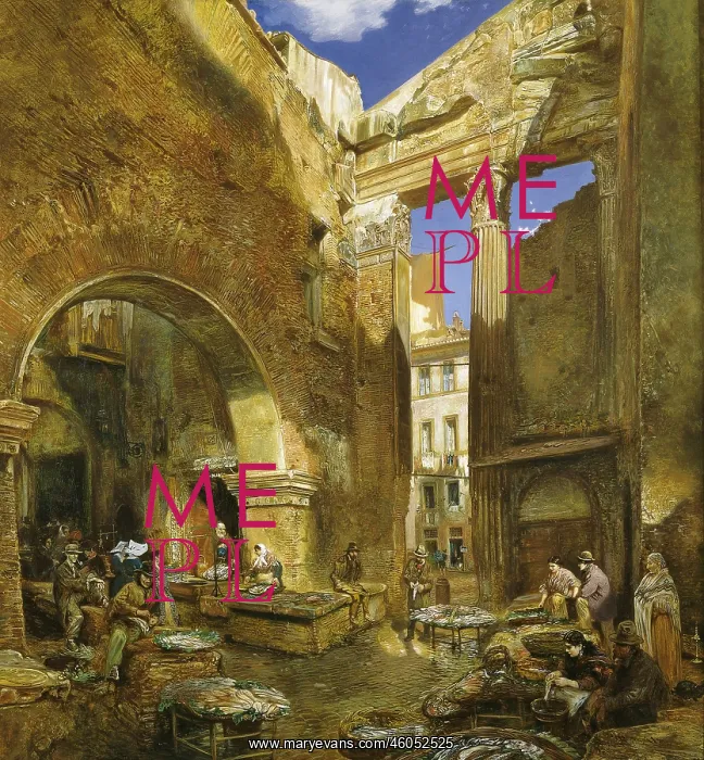 : Fish-Market in Rome : Fish-Market in Rome