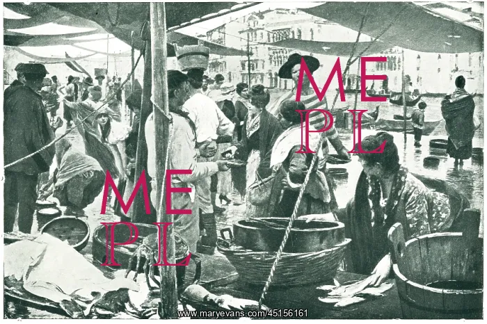 : The Fish Market, Venice : The Fish Market, Venice