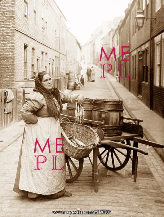  : Fish seller Victorian period