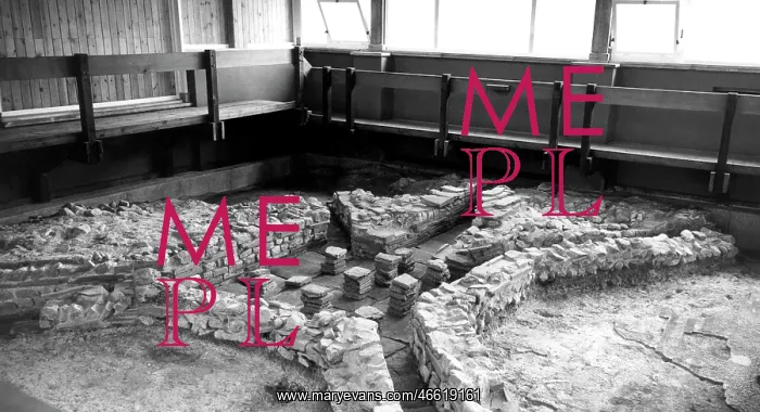  : Fishbourne, the Roman Palace c1968