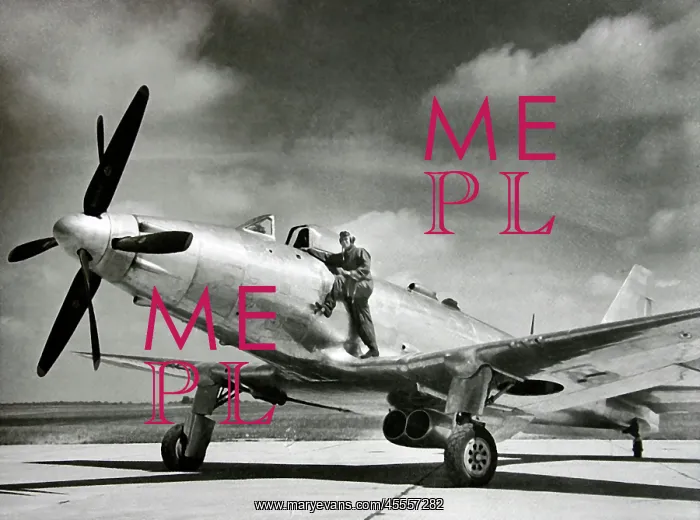 : Fisher XP-75A -seen with Allison's test pilot, BT Red : Fisher XP-75A -seen with Allison's test pilot, BT Red
