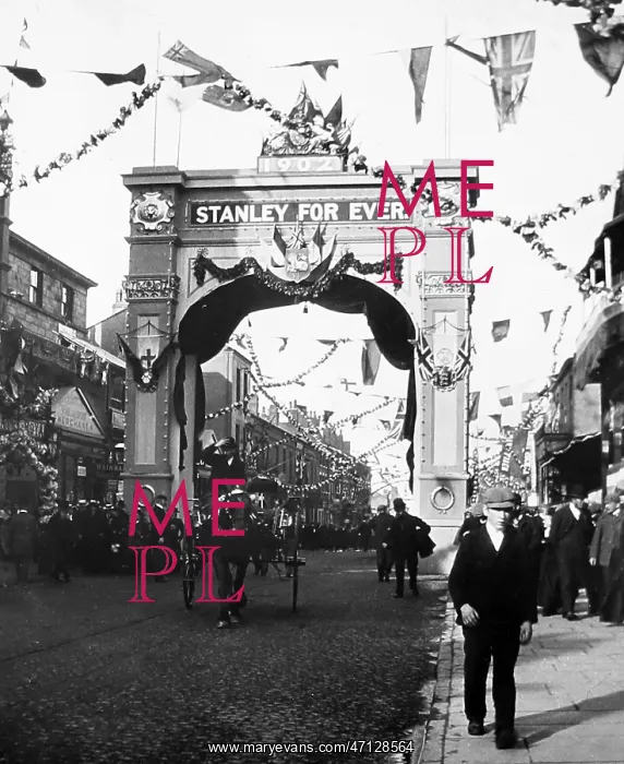  : Fishergate, Preston during the Preston Guild in 1902