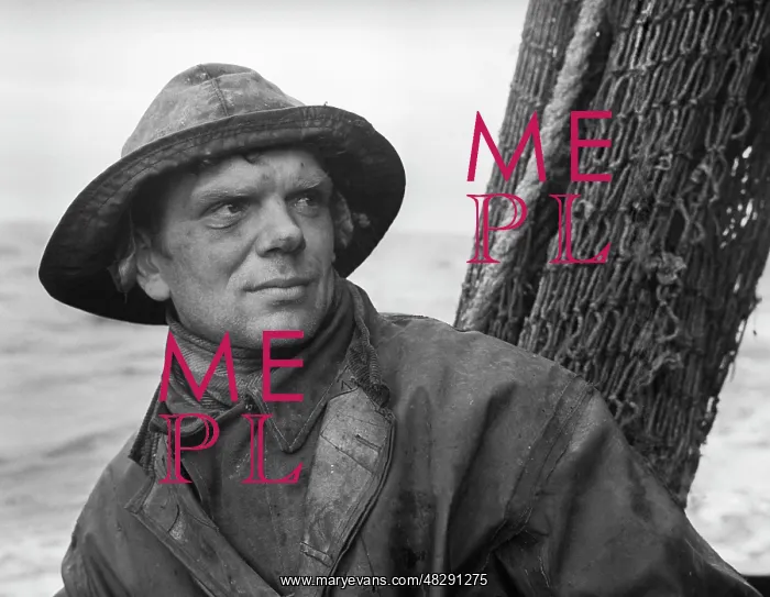 : Fisherman. Arkhangelsk region. USSR. April 18, 1963 : Fisherman. Arkhangelsk region. USSR. April 18, 1963