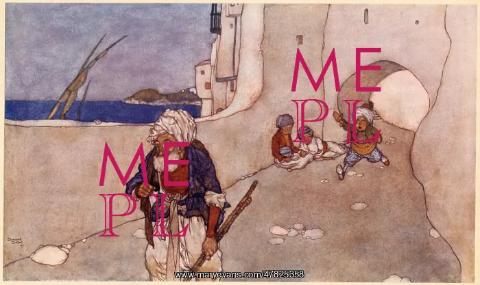 : The Fisherman and the Genie : The Fisherman and the Genie