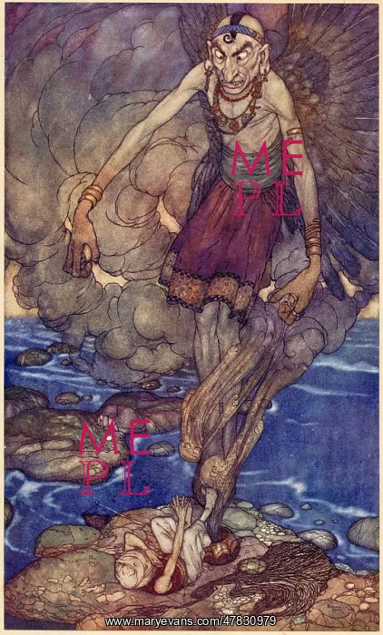 : The Fisherman and the Genie : The Fisherman and the Genie