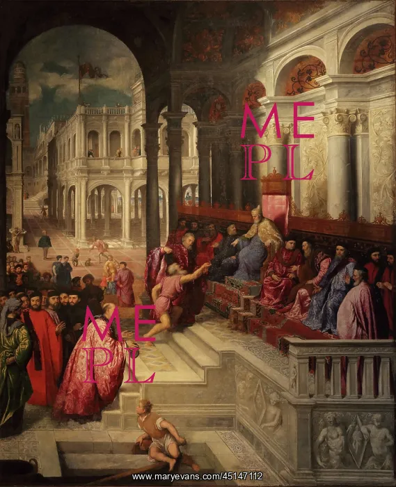 : Fisherman giving the ring to the Doge by Paris : Fisherman giving the ring to the Doge by Paris