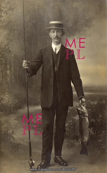 : Fisherman and record trout! : Fisherman and record trout!