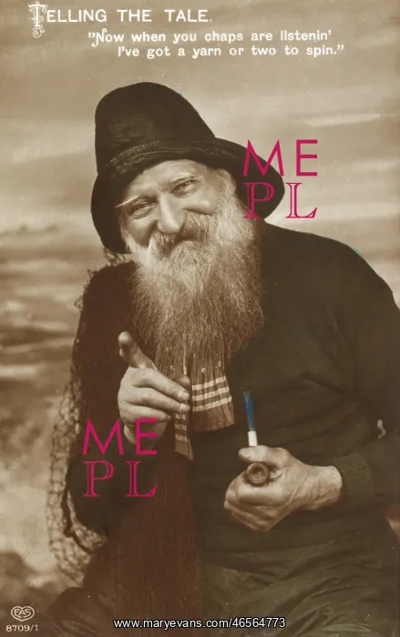 : Fisherman tells a long tale : Fisherman tells a long tale