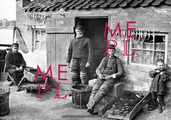  : Fishermen, Elie early 1900's