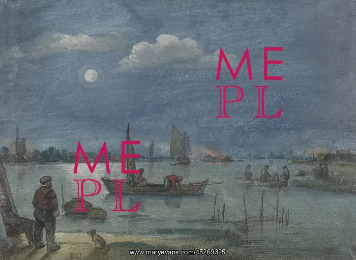 : Fishermen by Moonlight : Fishermen by Moonlight