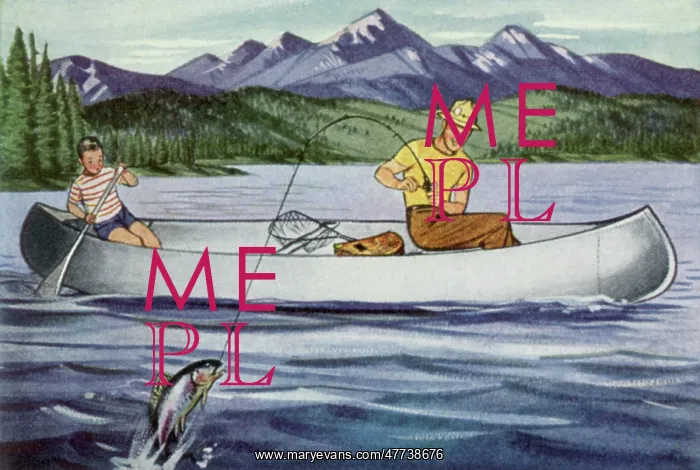  : Fishing From Canoe