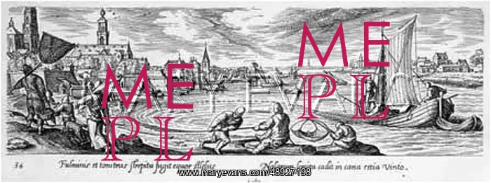 : FISHING HOLLAND C17TH : FISHING HOLLAND C17TH