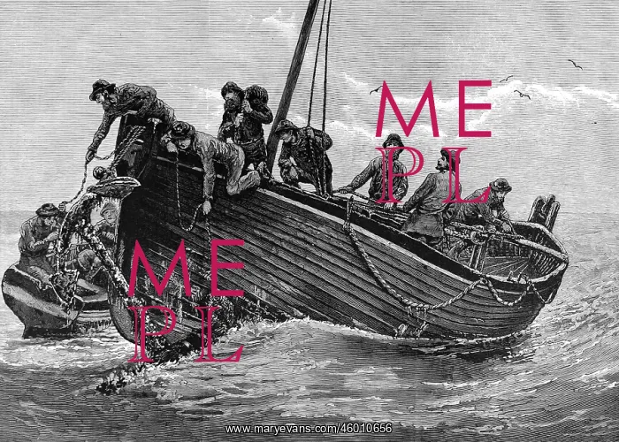 : Fishing Up Lost Anchors 1885 : Fishing Up Lost Anchors 1885