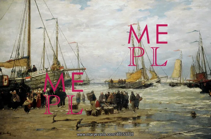: Fishing Pinks in Breaking Waves, c. 1875-1885, by Hendrik Wi : Fishing Pinks in Breaking Waves, c. 1875-1885, by Hendrik Wi