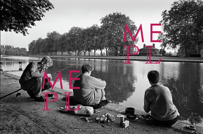 : Fishing, River Thames, Windsor : Fishing, River Thames, Windsor