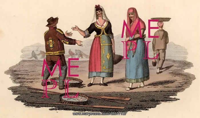 : The Fishmonger'. Housewives in Naples, Italy : The Fishmonger'. Housewives in Naples, Italy