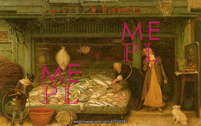 : A Fishmonger's Shop : A Fishmonger's Shop