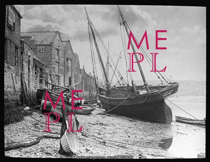 : Fishwife at Whitby : Fishwife at Whitby