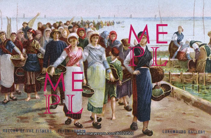 : Fishwives - Brittany, France : Fishwives - Brittany, France