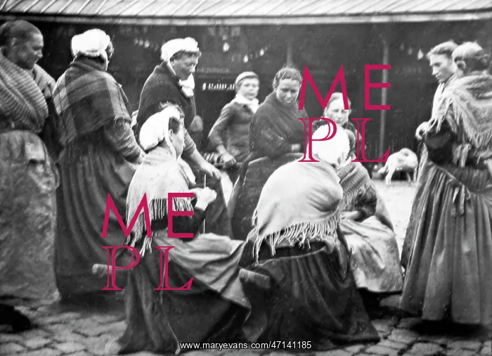 : Fishwives, Ostende, Belgium : Fishwives, Ostende, Belgium