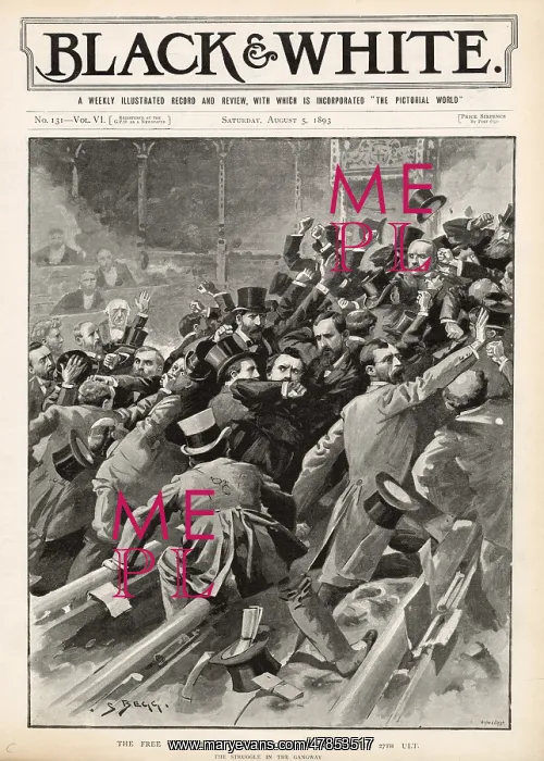 : Fist fight in the House of Commons : Fist fight in the House of Commons