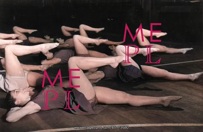 : KEEP FIT CLASS / 1930'S : KEEP FIT CLASS / 1930'S