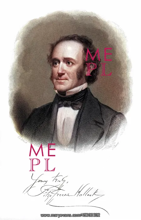 : FITZGREENE HALLECK - 1 : FITZGREENE HALLECK - 1