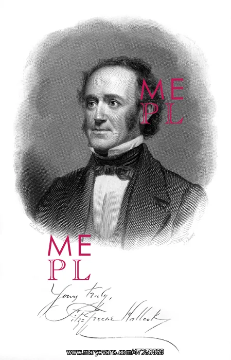 : FITZGREENE HALLECK - 1 : FITZGREENE HALLECK - 1