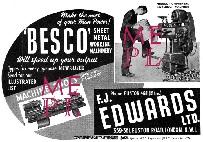 : F.J.Edwards Besco Machine Tools : F.J.Edwards Besco Machine Tools