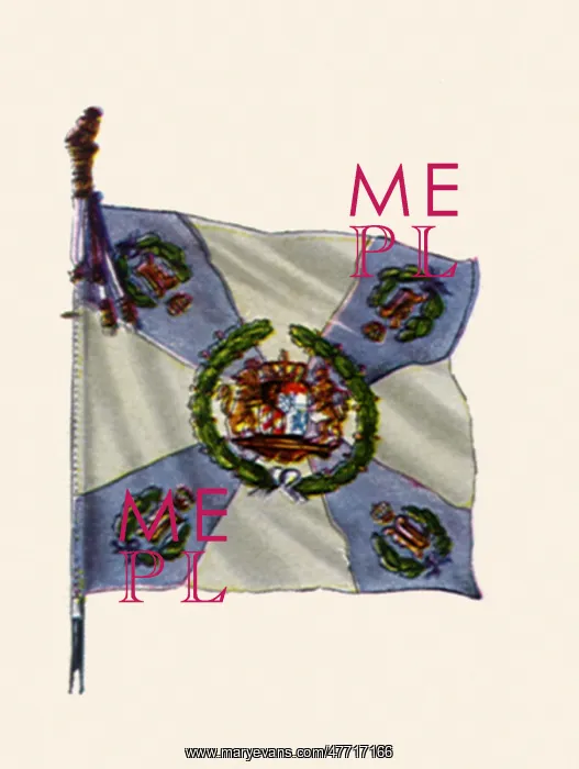  : Flag with Five Crests